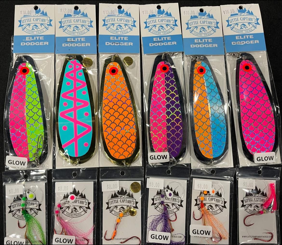 Dodger lure combo kit set 6 combos