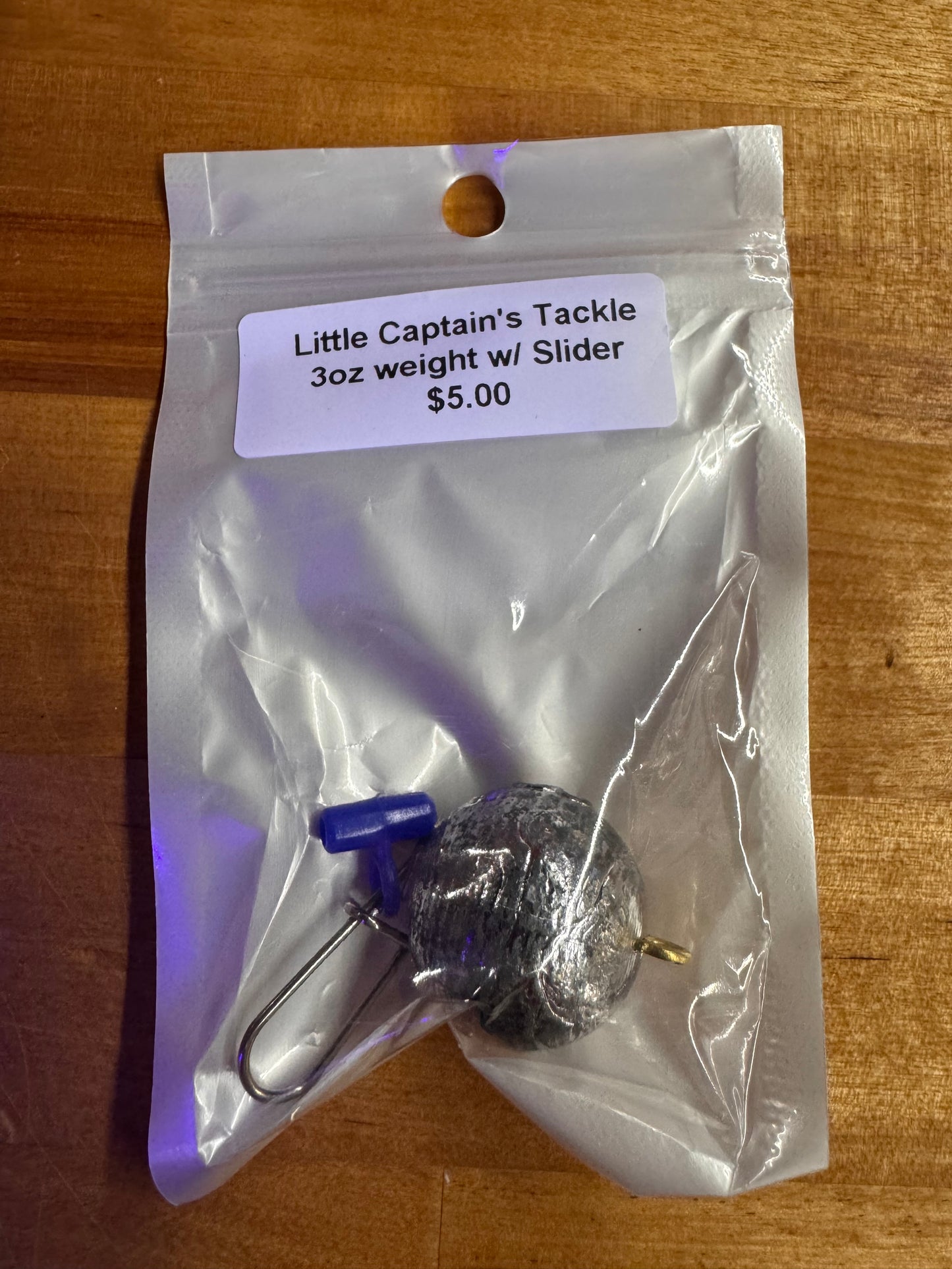 3 oz longline weight with slider