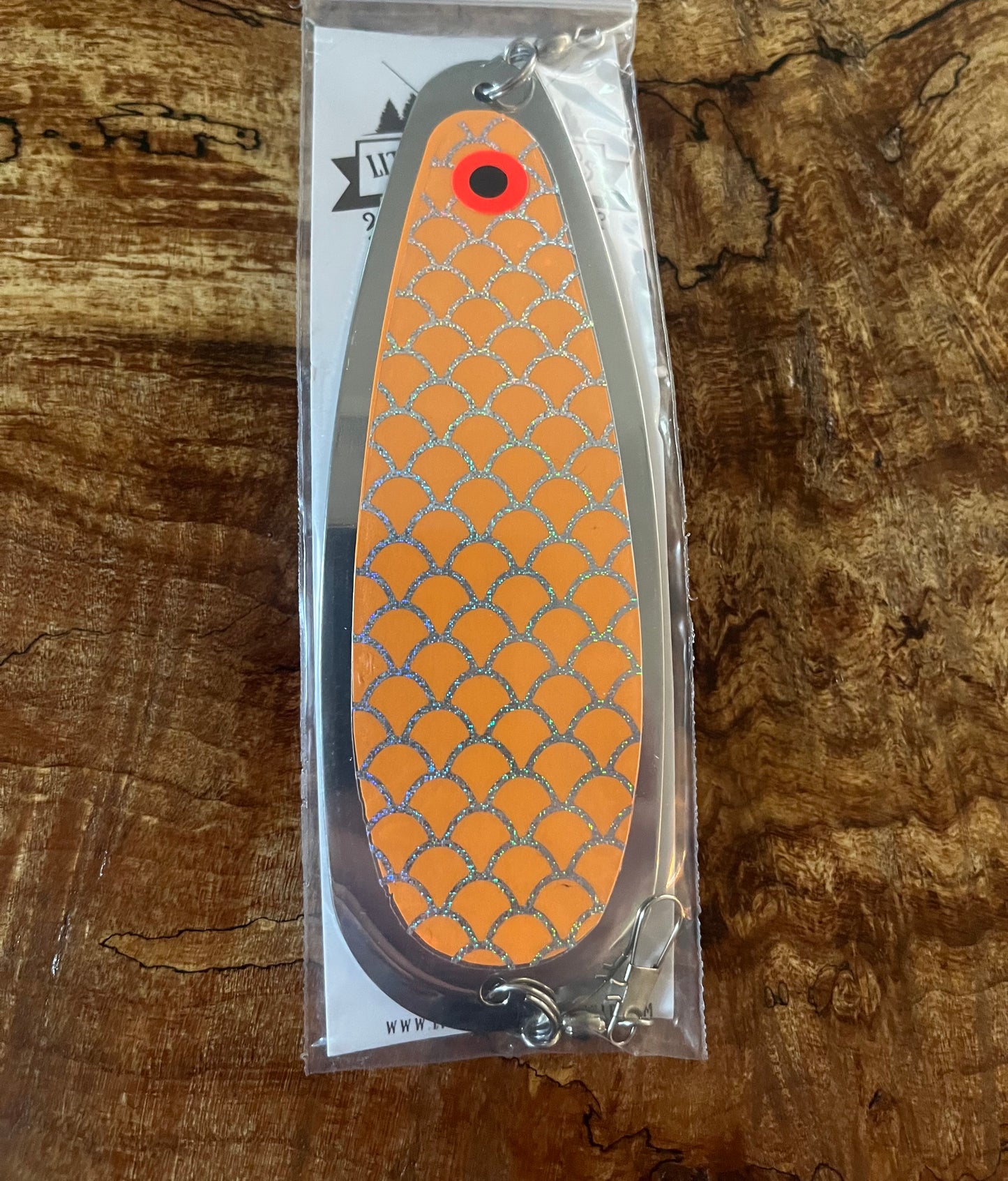 5.5” Orange Uv Fisheye Dodger