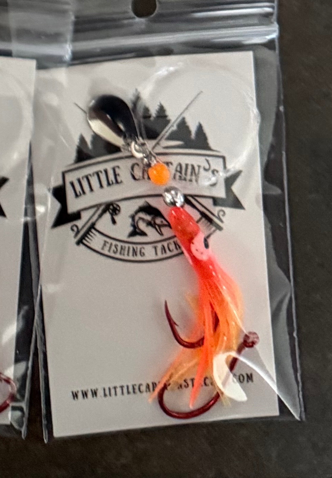 Orange micro hoochie tequila sunrise silver blade