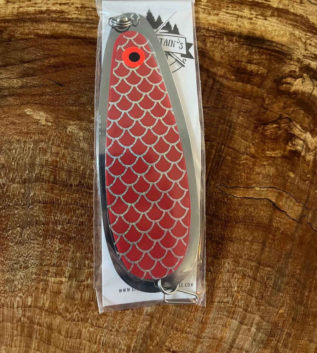 5.5” Blood Red Uv Fisheye Dodger