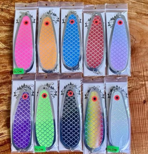 Fisheye Scale 5.5" Dodger 10 Pack Set Uv Glow