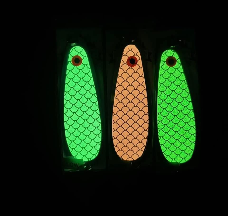 Fisheye Scale 5.5" Dodger 10 Pack Set Uv Glow