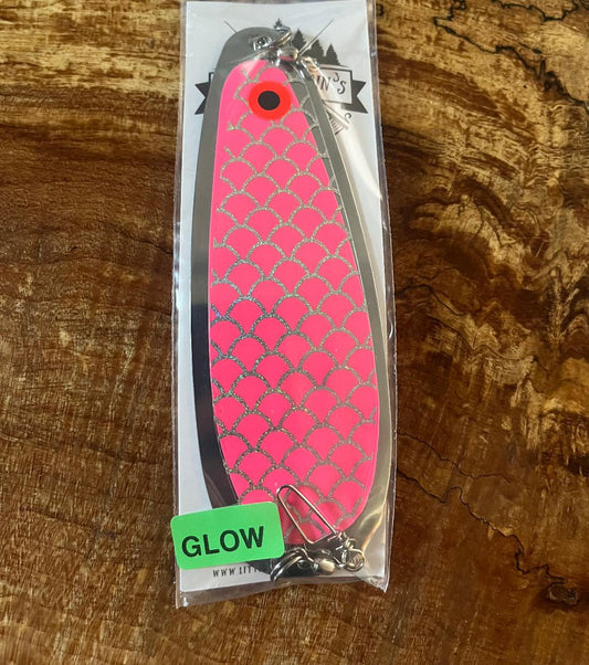 5.5” Glow Neon Pink Uv Fisheye Dodger