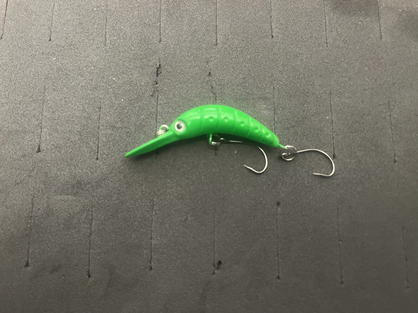 Lime Green Micro Wiggle Plug