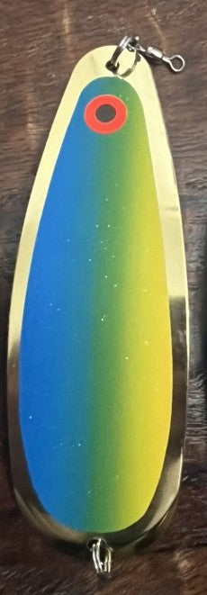 Gold 5.5” Rainbow Sherbert Fisheye Dodger