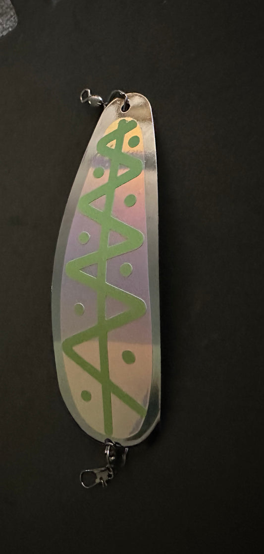 5.5” Moon Jelly Glow Dodger