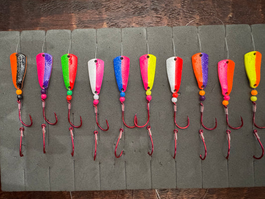 50/50 UV Micro Spoon 10 pack Set