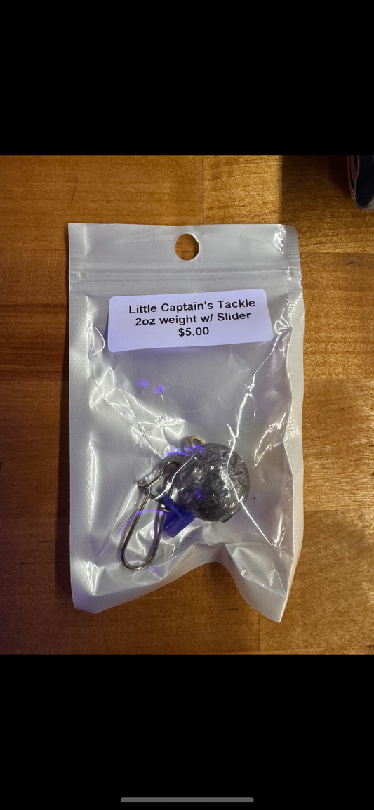 2 oz longline weight with slider
