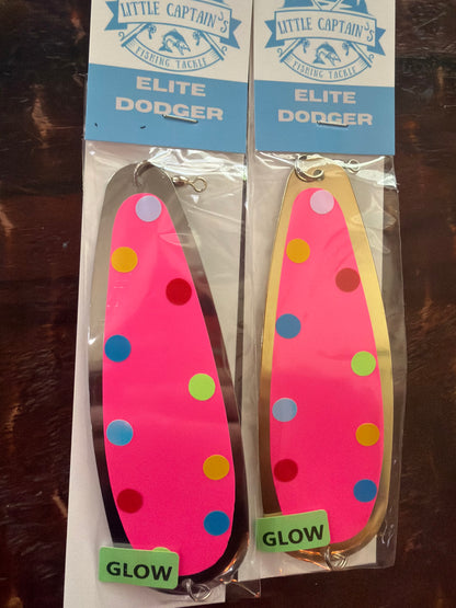 Silver gold combo 5.5” Glow Pink wonderbread Uv Dodger