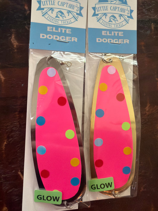 Silver gold combo 5.5” Glow Pink wonderbread Uv Dodger