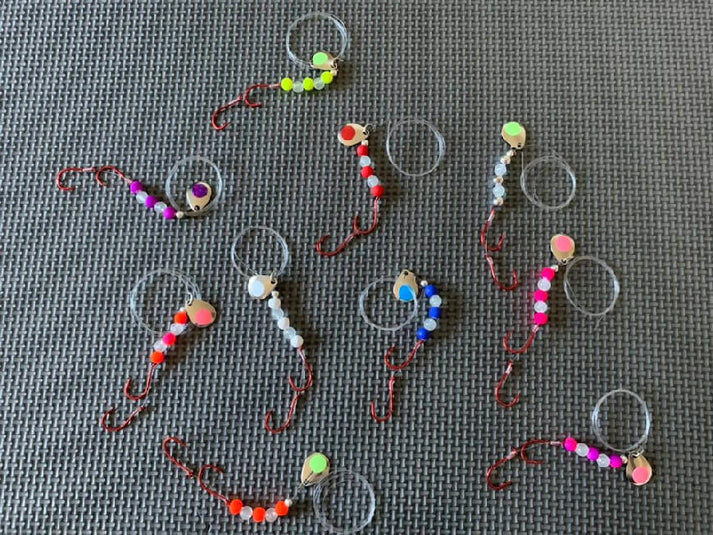 Kit Check Spinner Hyper Glow Spinner Kit 10 pack – Little Captain's Tackle